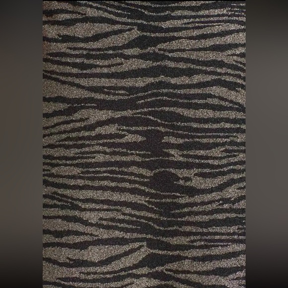 A.L.C. Zebra Metallic Mini Skirt (size Medium) - Picture 5 of 13